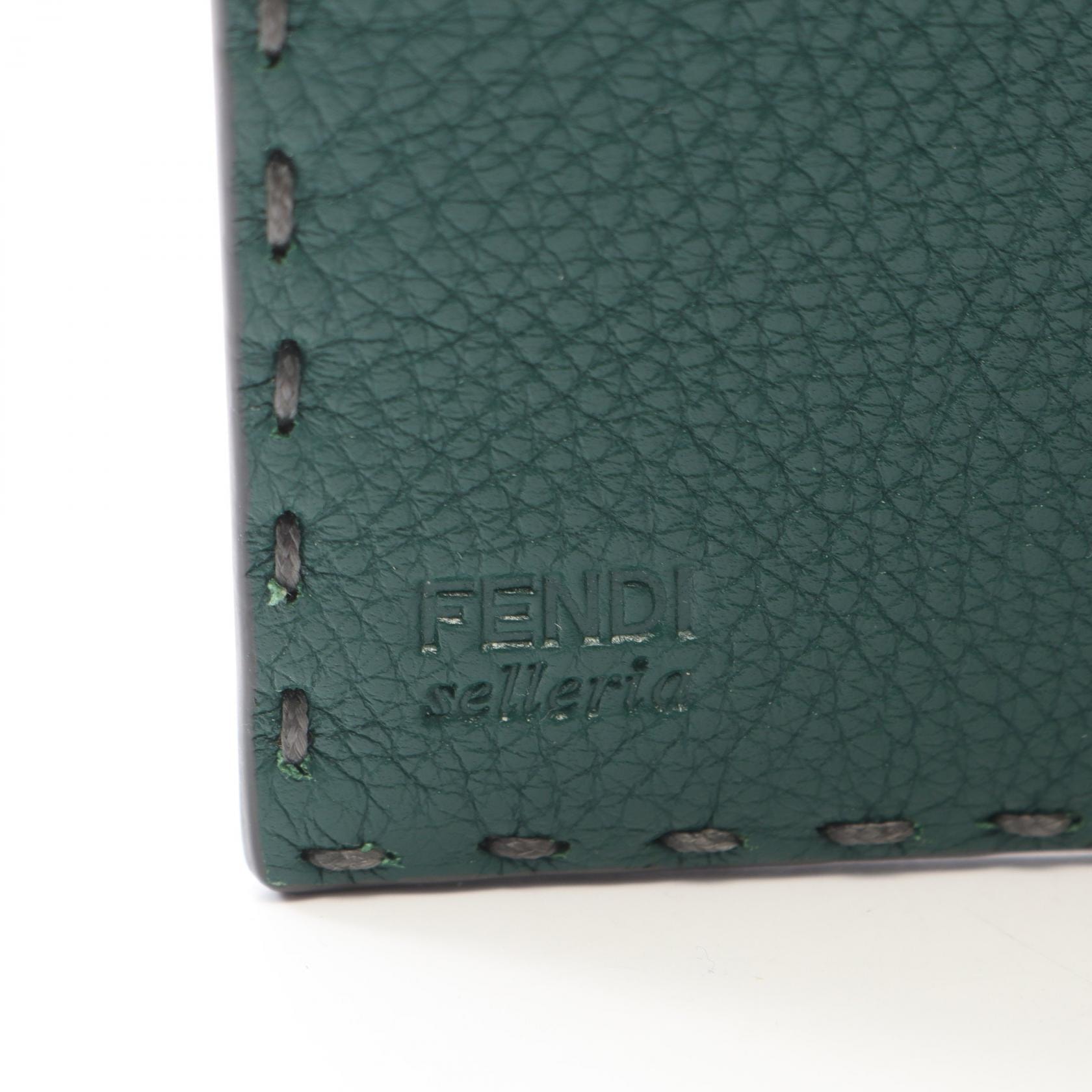C (やや傷や汚れあり)】フェンディ FENDI セレリア 二つ折り長財布