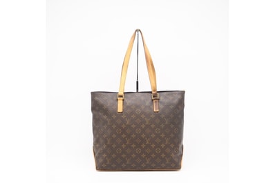 LOUIS VUITTON ルイ・ヴィトン モノグラム カバ メゾ M51151 ハンドバッグ ブラウン コーティングキャンバス レディース