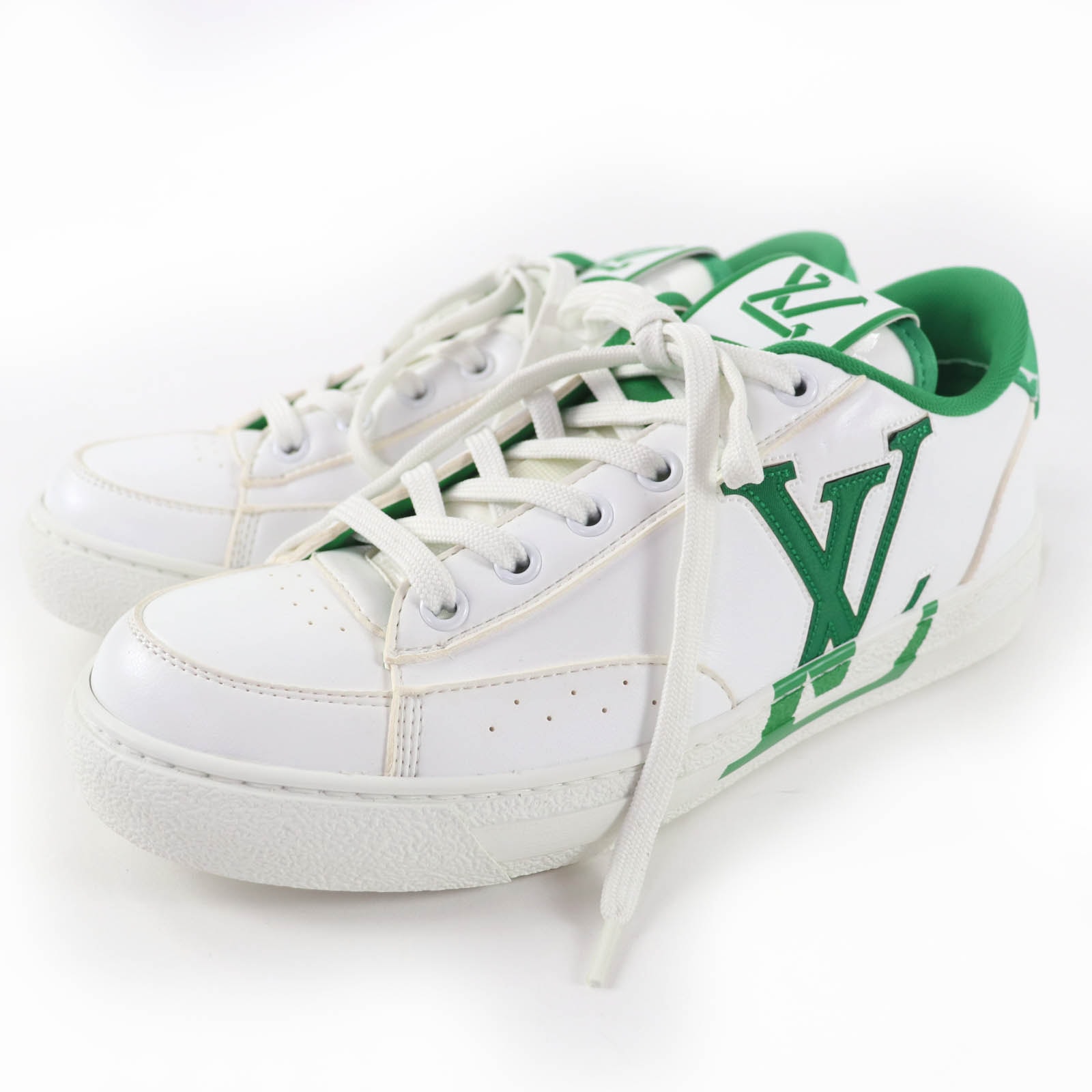 美品 ルイヴィトン ローカットスニーカー ホワイト レディース 37