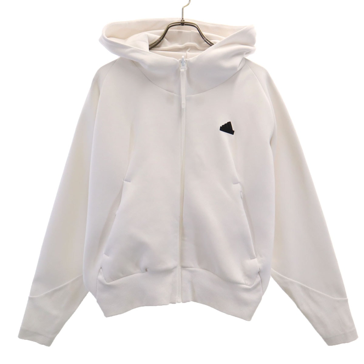 adidas アディダス Z.N.E. ジップパーカー M ホワイト