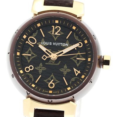 ★箱・保 ルイ・ヴィトン タンブールスリム QA137 レディース 【中古】