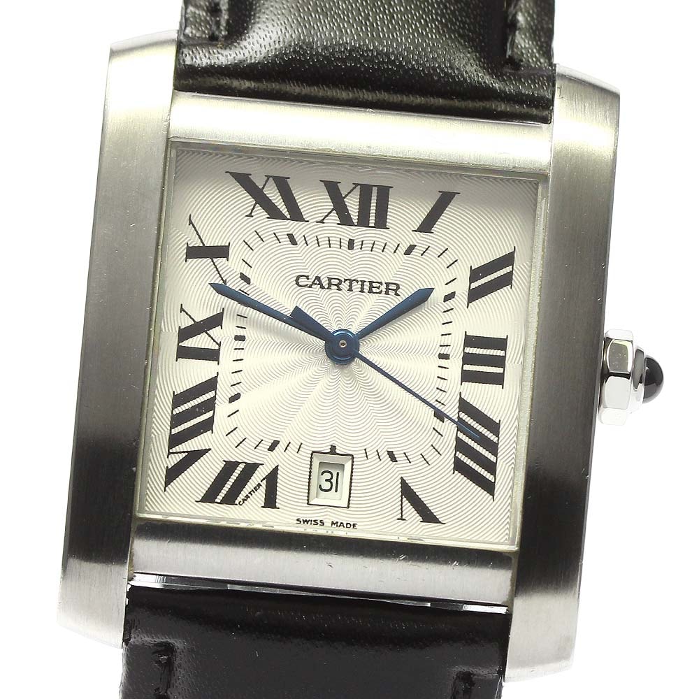 カルティエ タンクフランセーズXXL  W5101755 メンズ 【中古】
