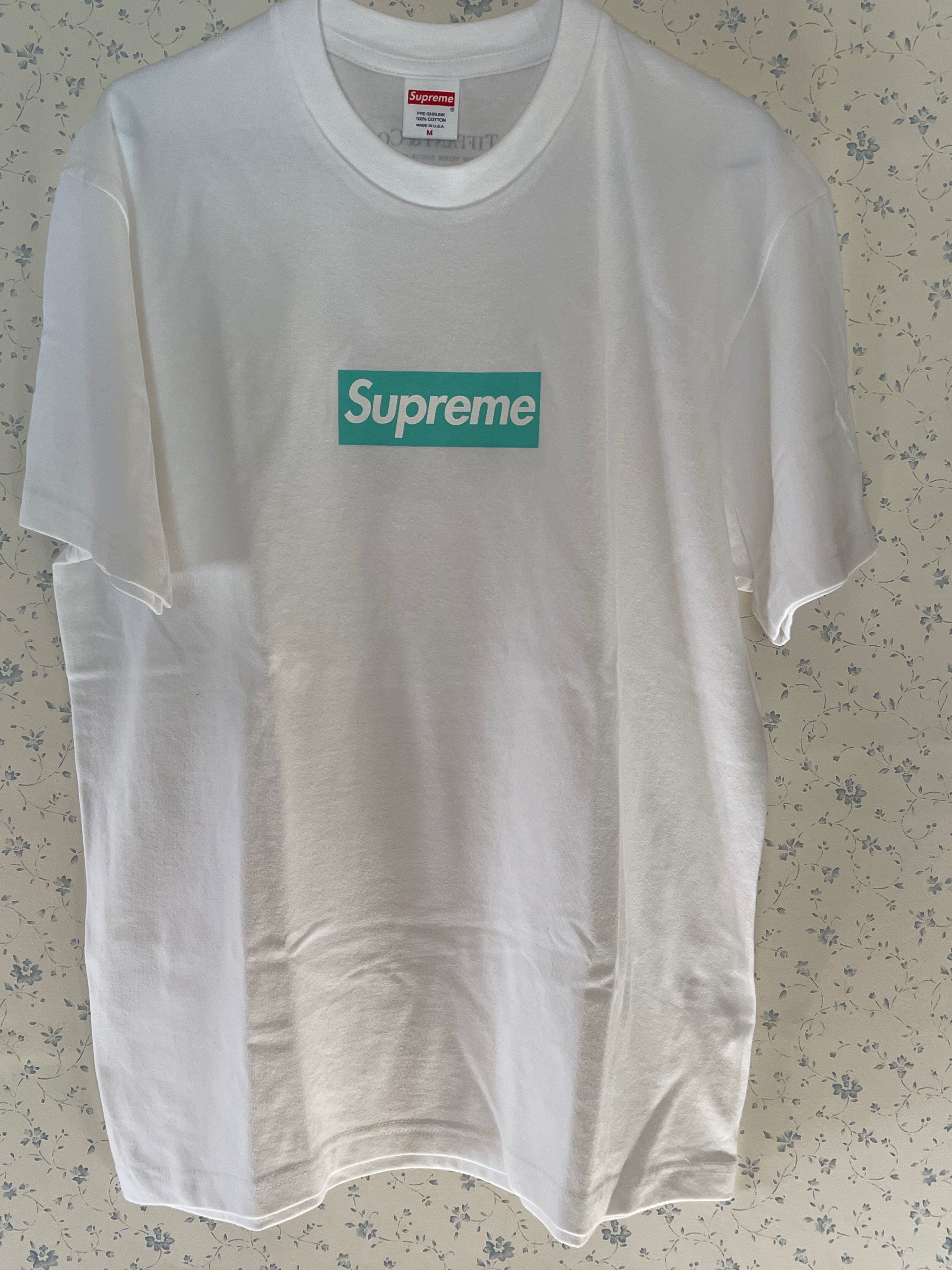 Supreme / Tiffany & Co. Box Logo Tee "White"