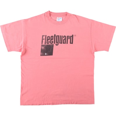 古着 90年代 ヘインズ Hanes BEEFY-T Fleetguard フリートガード アドバタイジングTシャツ USA製 メンズL相当 ヴィンテージ/eaa642373
