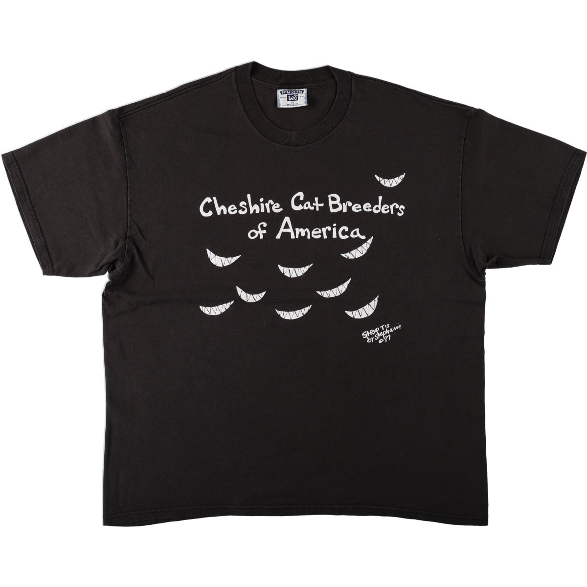 古着 リー Lee プリントTシャツ USA製 メンズXL相当/eaa663999