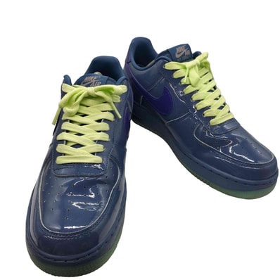 26SS Air Force 1 Low Patent Leather Mystic Navy/Grape Ice【1143763813254】