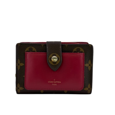 ルイヴィトン LOUIS VUITTON 二つ折り財布 モノグラム ポルトフォイユ ジュリエット コンパクトウォレット M69433 ブラウン