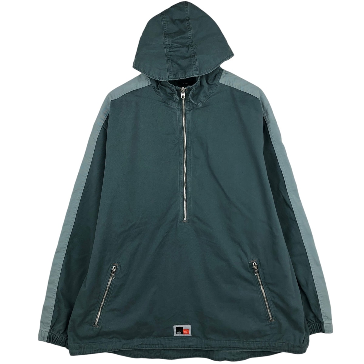 古着 90年代 ナイキ NIKE プルオーバー コットンパーカー アノラックパーカー メンズXL相当/eaa619841