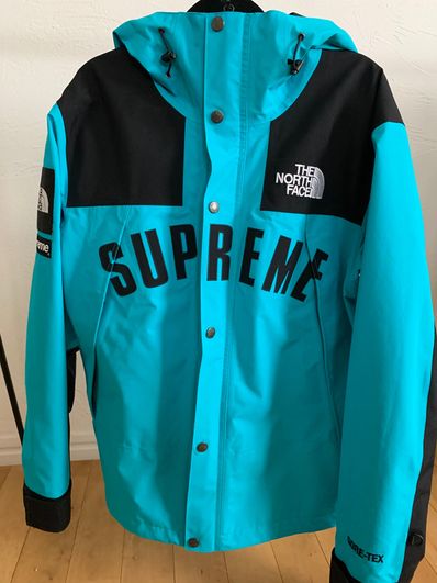 Supreme x The North Face Arc Logo Mountain Parka "Blue"