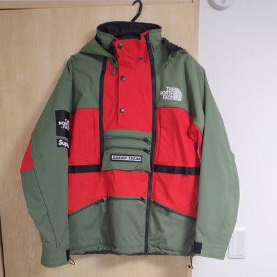 Supreme x The North Face Steep Tech Hooded Jacket "Olive"