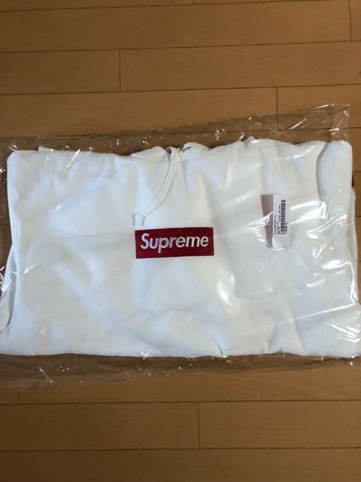 Supreme Box Logo Hooded Sweatshirt "White" (21FW)