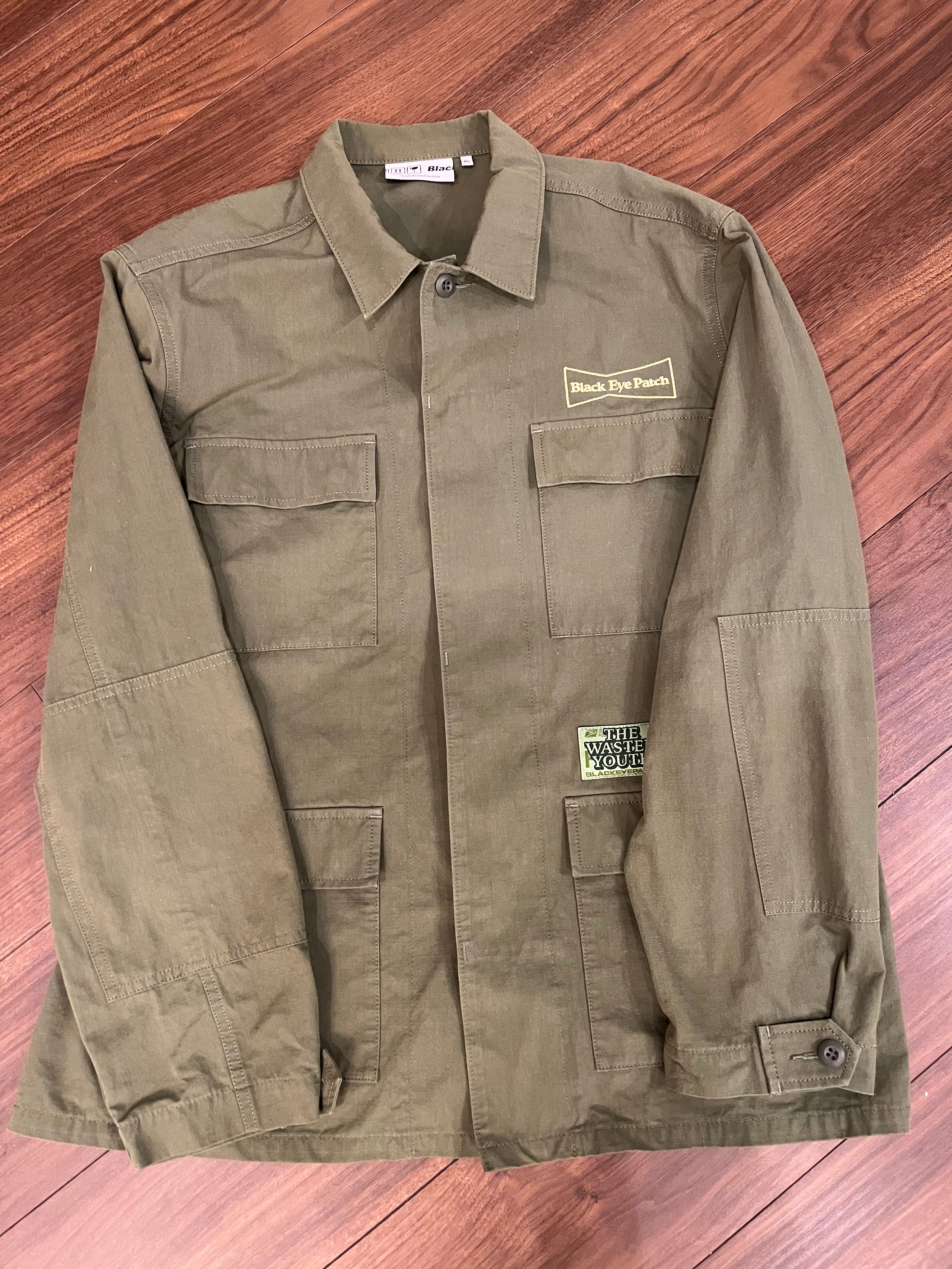 BlackEyePatch x Wasted Youth BDU JACKET "Olive" / VERDY