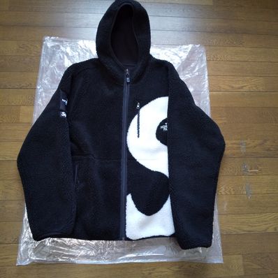 Supreme x The North Face S Logo Hooded Fleece Jacket "Black"