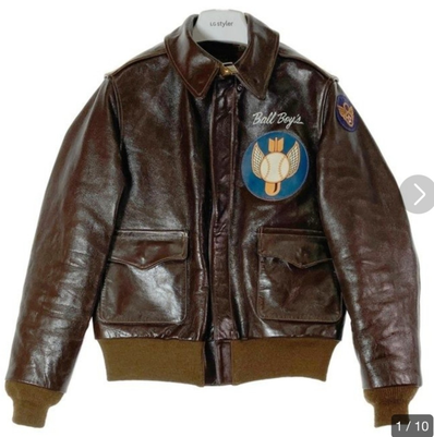 Buzz Rickson's バズリクソンズ BR80628ROUGH WEAR CLOTHING CO ラフウェア A-2カスタム 511th BOMB.SQ. BALL BOYS フライトジャケット