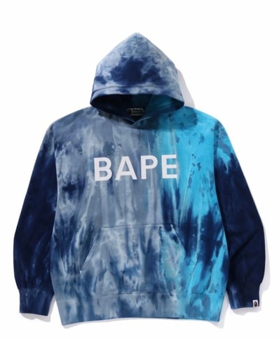 BAPE 青パーカー