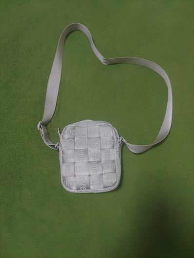 Supreme Woven Shoulder Bag "Grey" (24SS)
