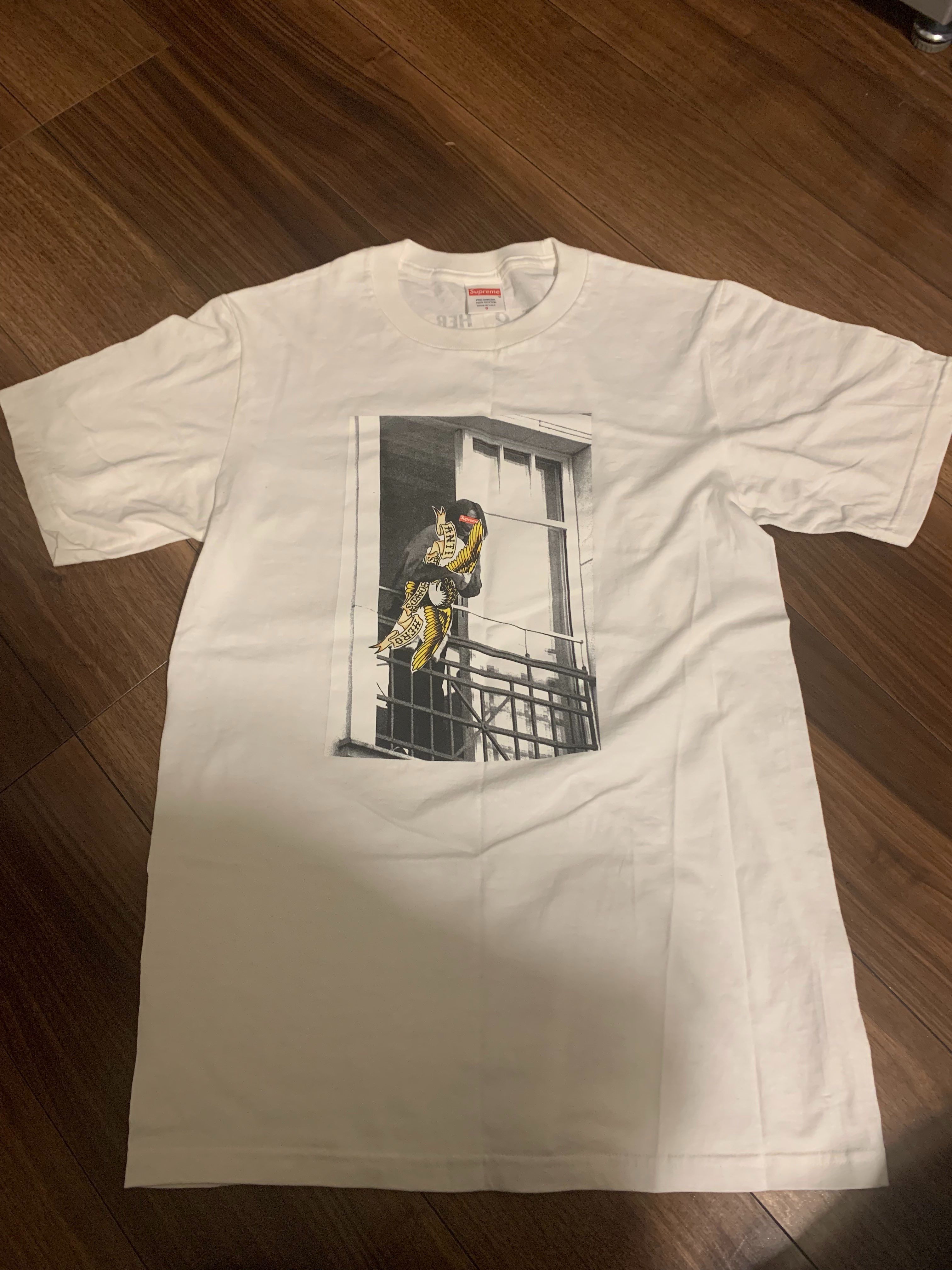 Supreme / Anti Hero Balcony Tee "White"
