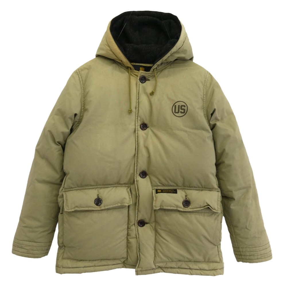 NEIGHBORHOOD ネイバーフッド ダウンジャケット 15AW 152TSNH-JKM02 MIL DOWN/C-JKT ダウン ジャケット カーキ系 M【中古】