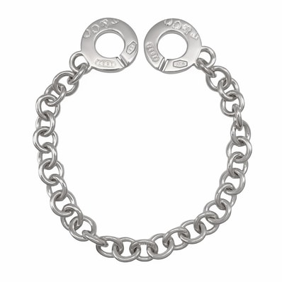 TIFFANY&Co. ティファニー 1837 サークル ブレスレット バングル チェーン SV925 シルバー レディース 【中古】