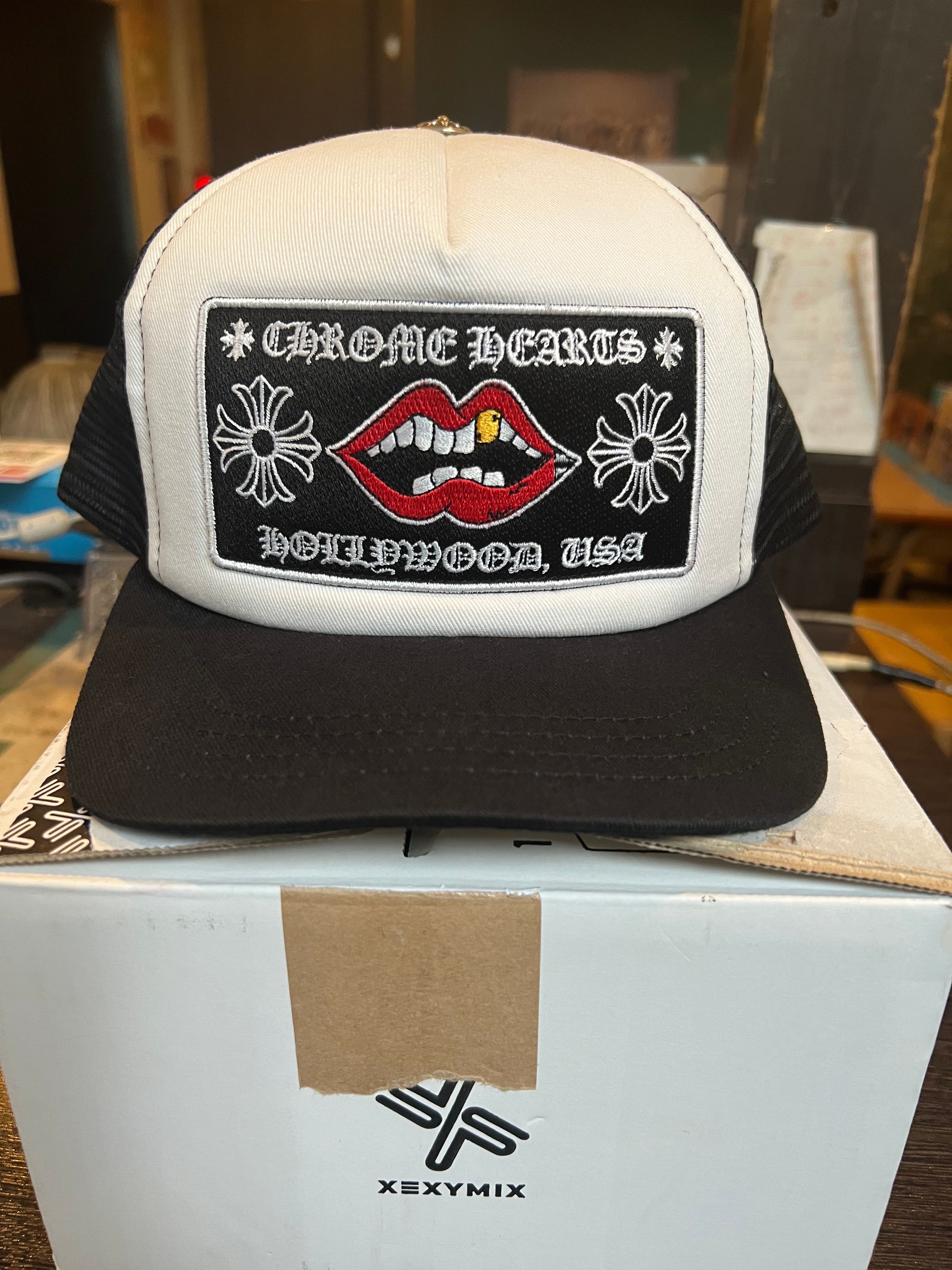 Chrome Hearts Matty Boy Chomper Tracker Cap "Black"