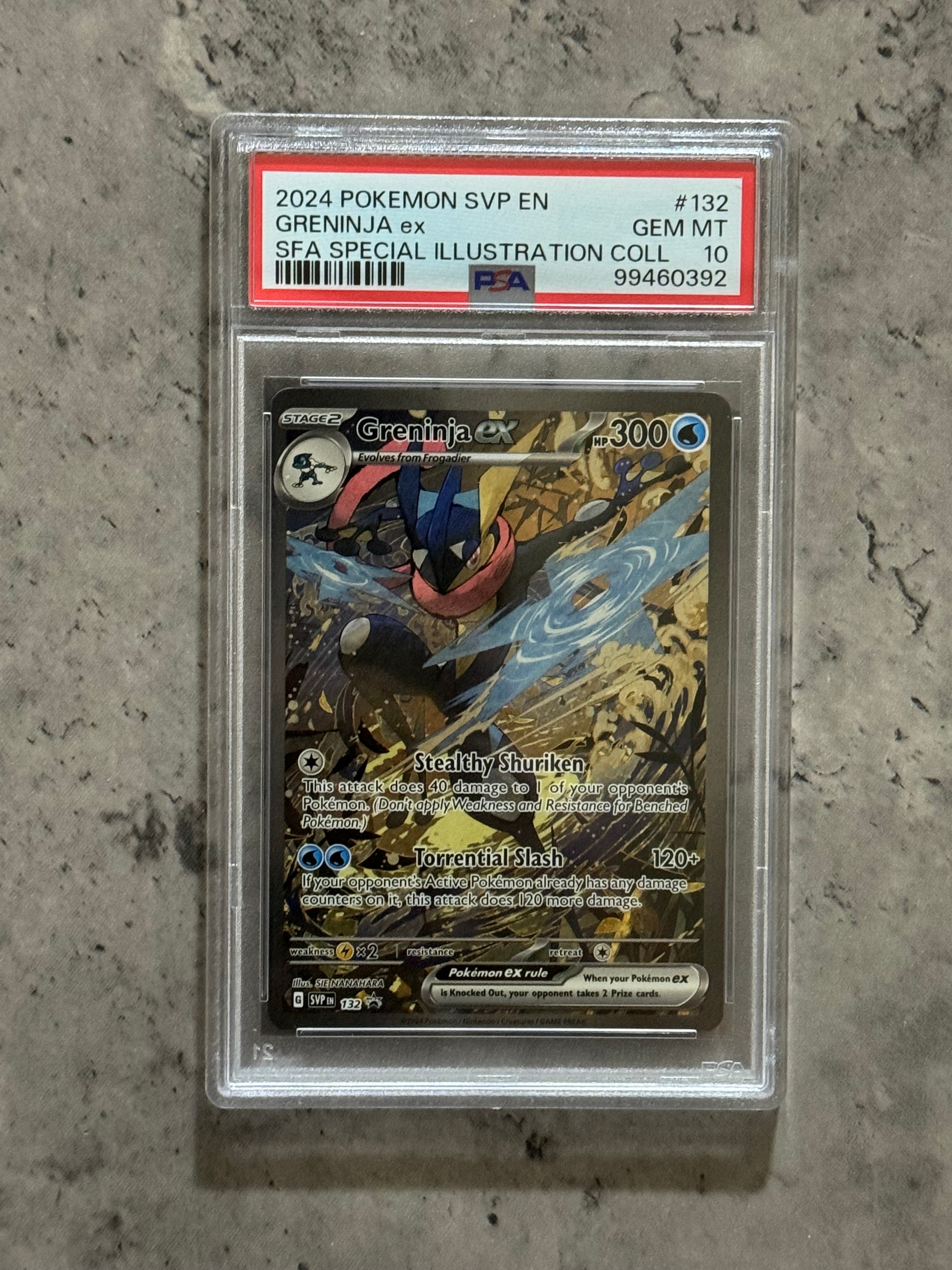 PSA10】ゲッコウガex P [SVP EN 132]【英語版】(スカーレット