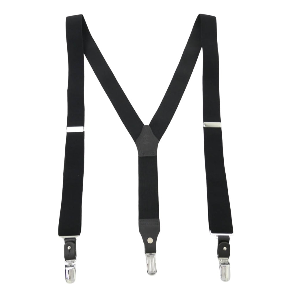 Yohji Yamamoto ヨウジヤマモト HE-Q01-661 30MM 2WAY サスペンダー ブラック系【中古】