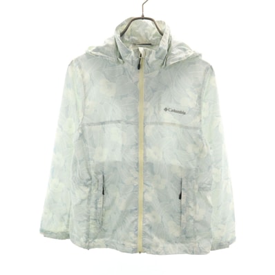 Columbia コロンビア 花柄 ピアランド ジャケット S アイボリー アウトドア