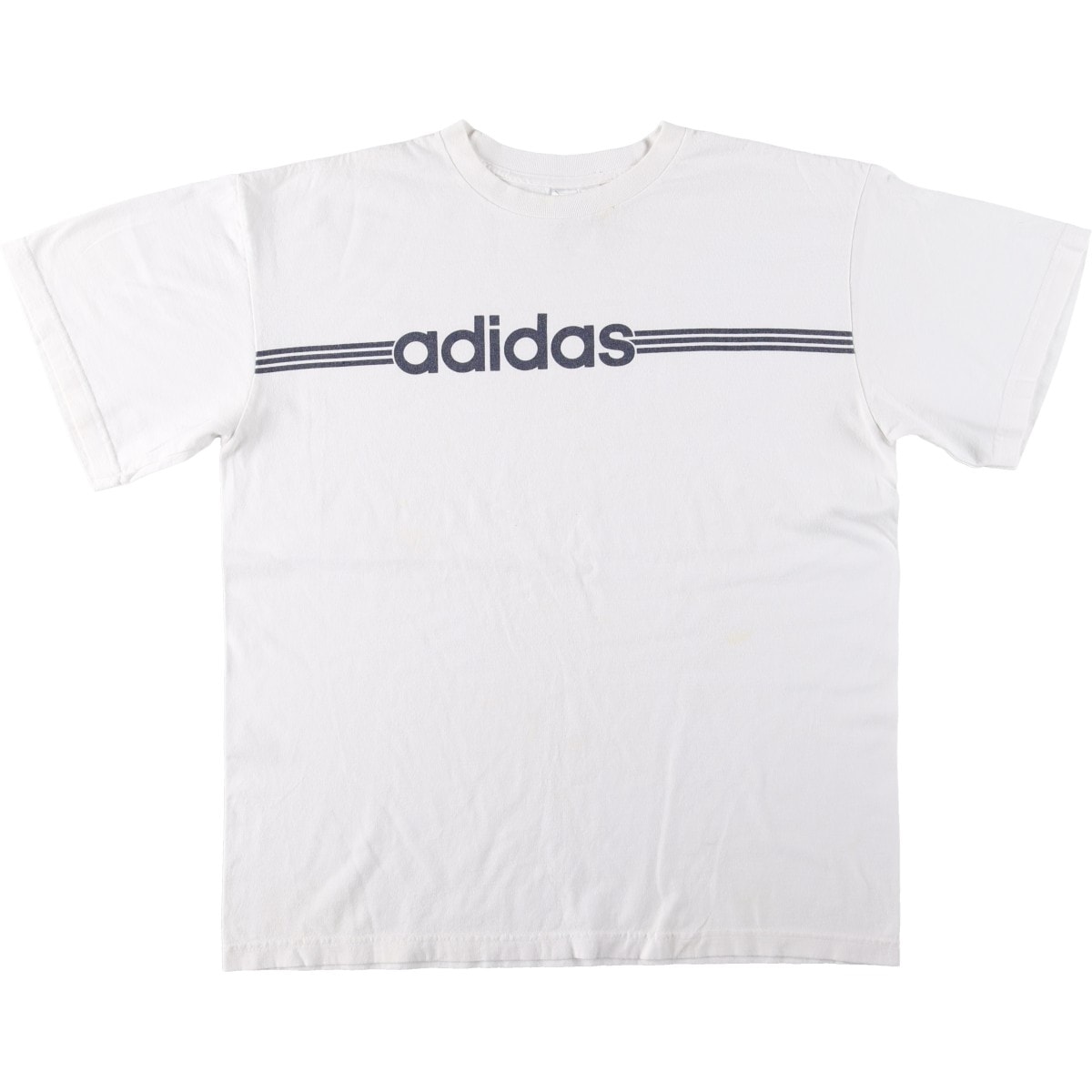 古着 アディダス adidas ロゴプリントTシャツ メンズL相当/eaa664418