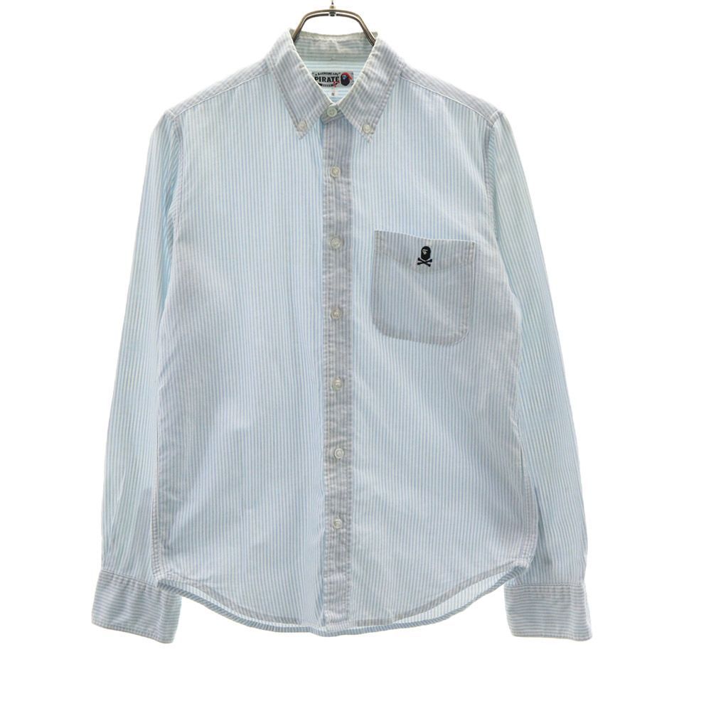 A BATHING APE 長袖 ボタンダウンシャツ