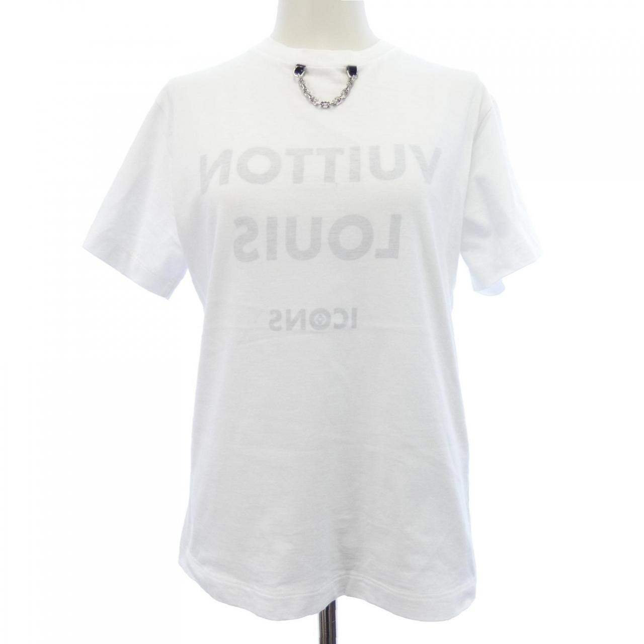 ルイヴィトン LOUIS VUITTON LOUIS VUITTONプリントTシャツ FITS02LCT Tシャツ