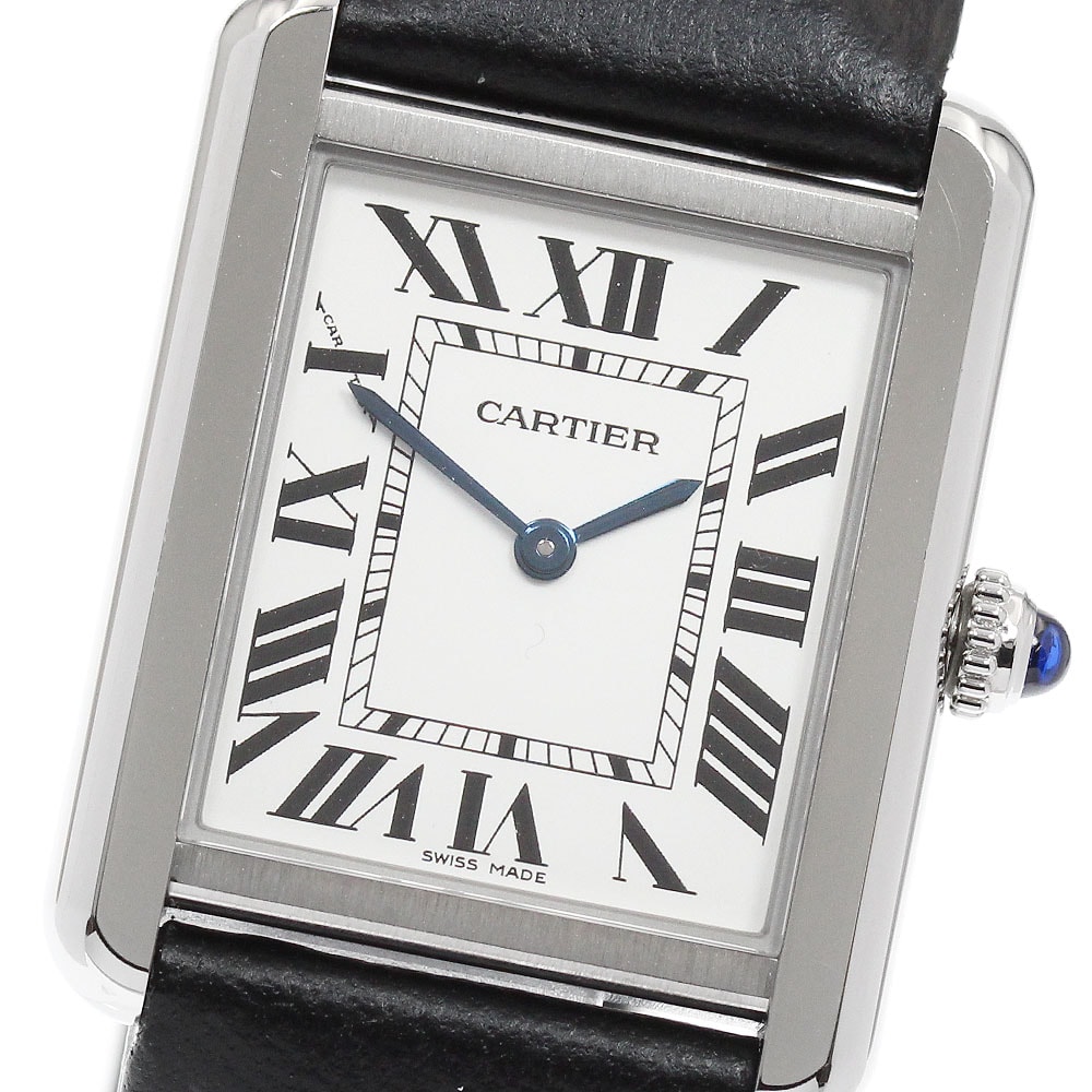 ☆良品 カルティエ タンクソロSM WSTA0030 レディース 【中古】