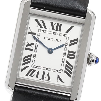 ☆良品 カルティエ タンクソロSM WSTA0030 レディース 【中古】