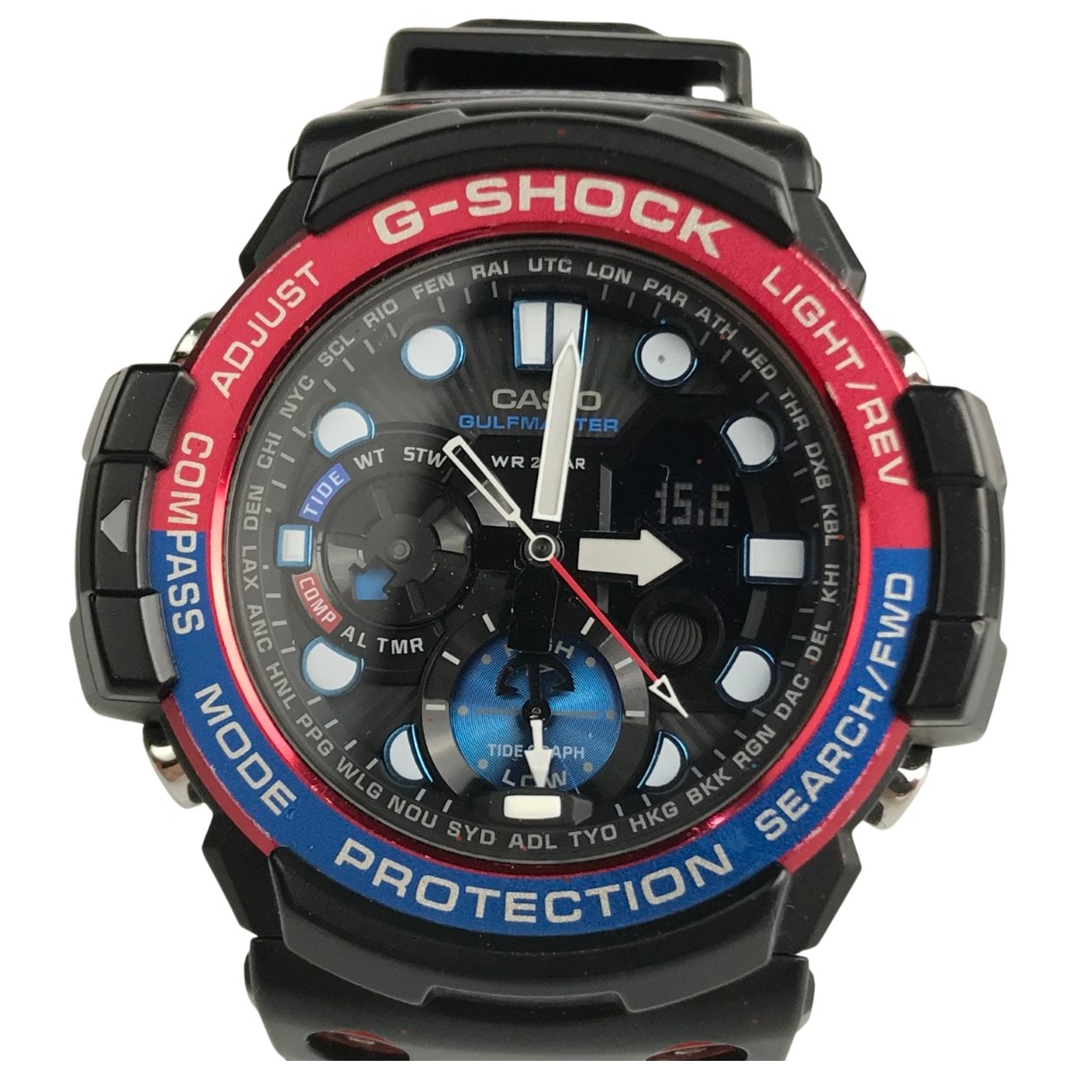 CASIO カシオ 腕時計 G-SHOCK ガルフマスター クォーツ GN-1000 ペプシ