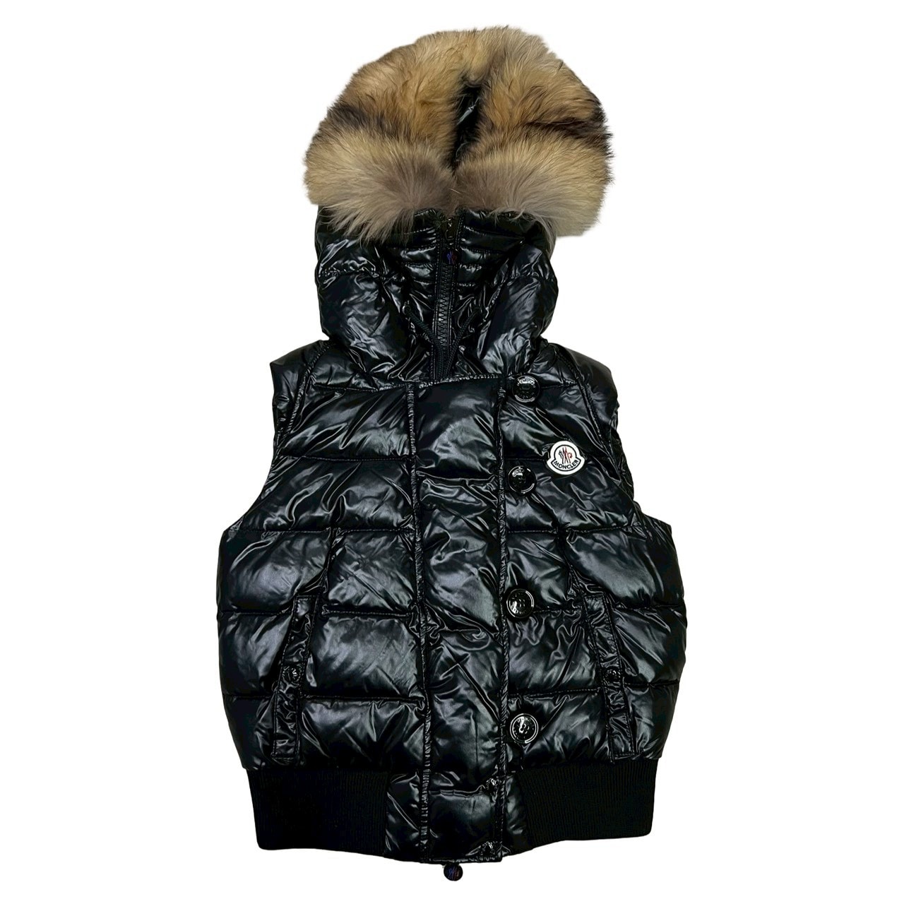 MONCLER モンクレール ナイロン ダウン/フェザー ダウンベスト ブラック
g488c