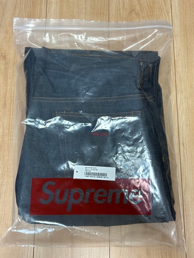 Supreme Baggy Selvedge Jean (26SS) "Rigid Indigo"