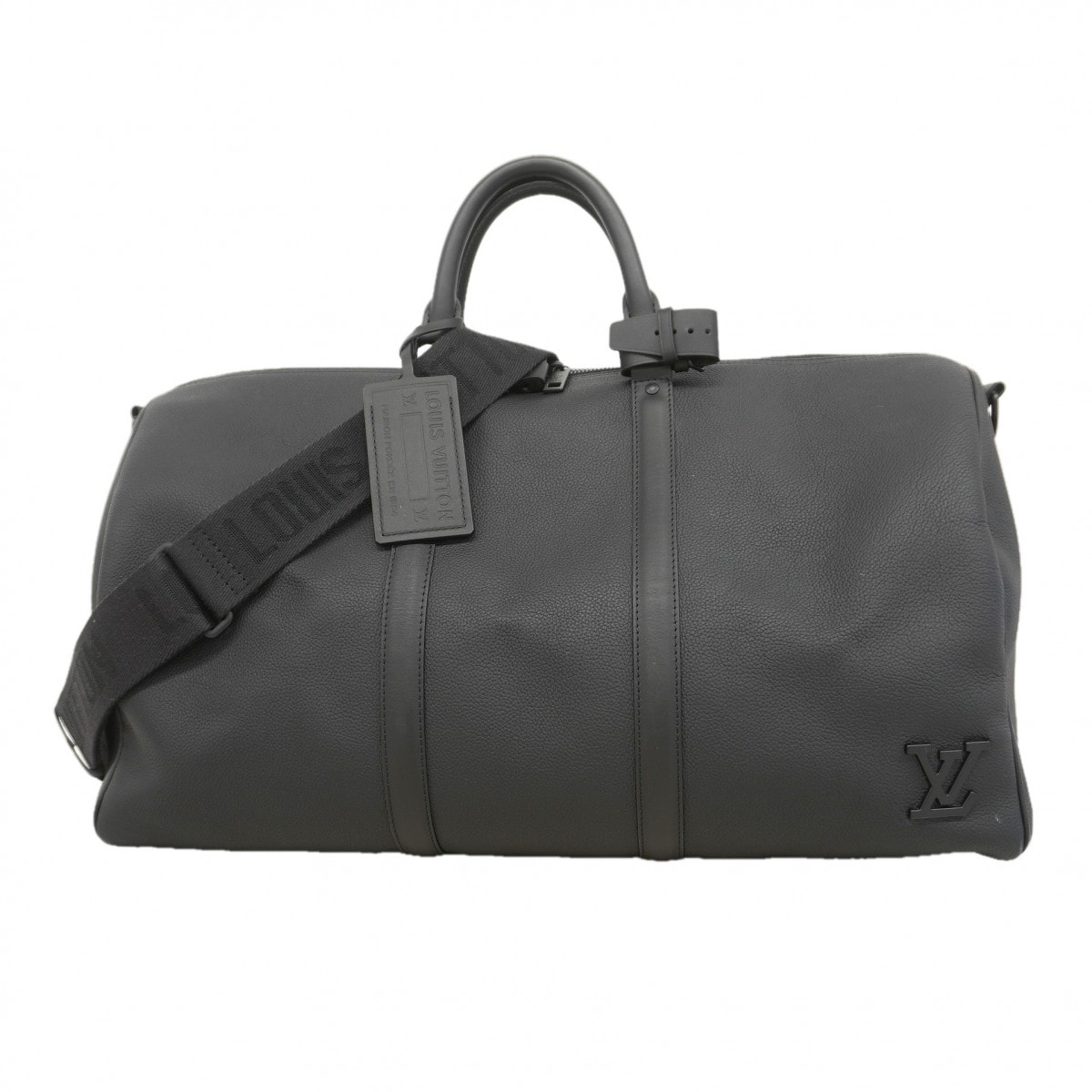 ★最終価格★SALE【6da0460】ルイヴィトン ボストンバッグ LVアエログラム キーポルバンドリエール50 M21420 ノワール【中古】メンズ