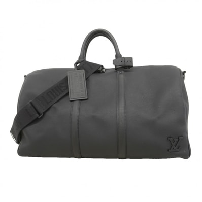 ★最終価格★SALE【6da0460】ルイヴィトン ボストンバッグ LVアエログラム キーポルバンドリエール50 M21420 ノワール【中古】メンズ