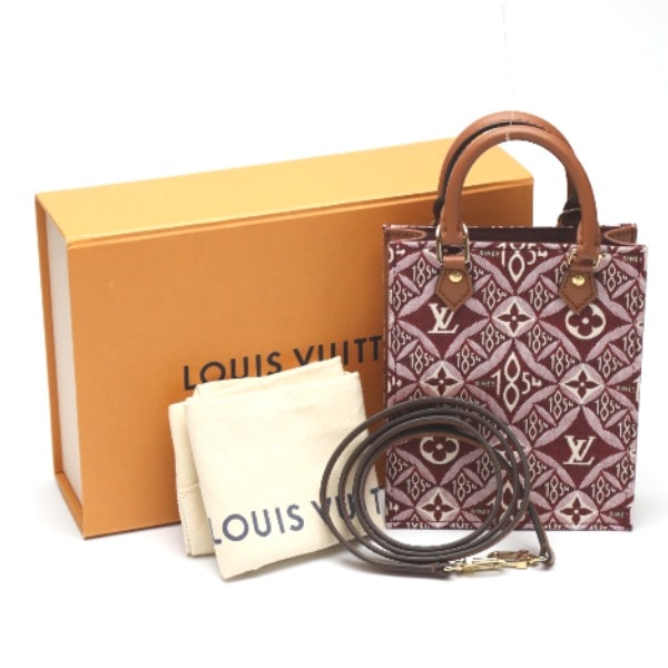 ルイヴィトン LOUIS VUITTON モノグラム M69846 ジャガード レザー ショルダーバッグ