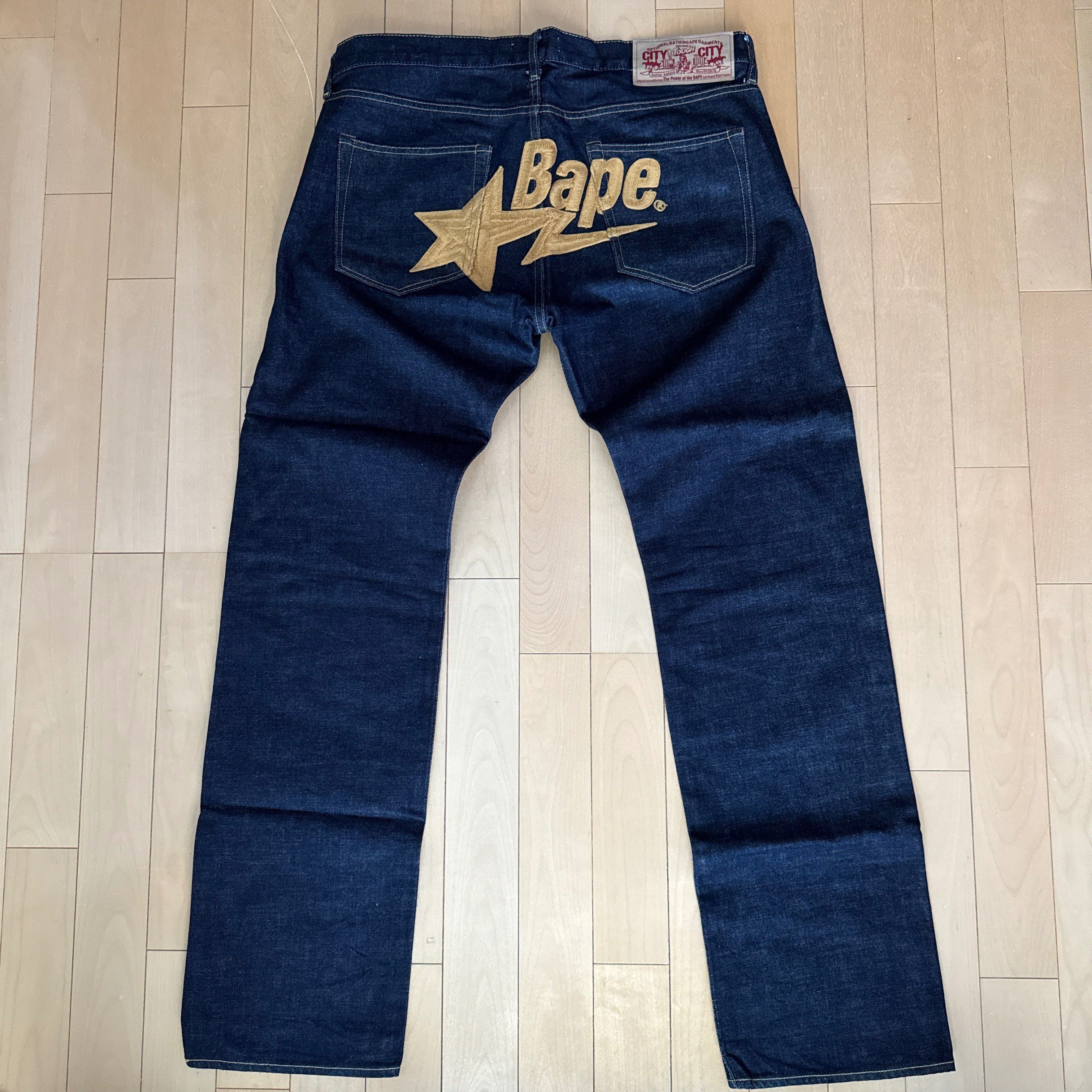 A BATHING APE デニムパンツ