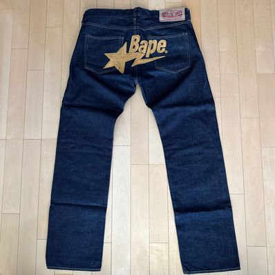 A BATHING APE デニムパンツ