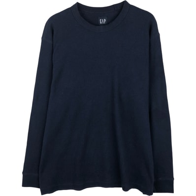古着 00年代 ギャップ GAP サーマルロンT ワッフル メンズL相当/eaa616279