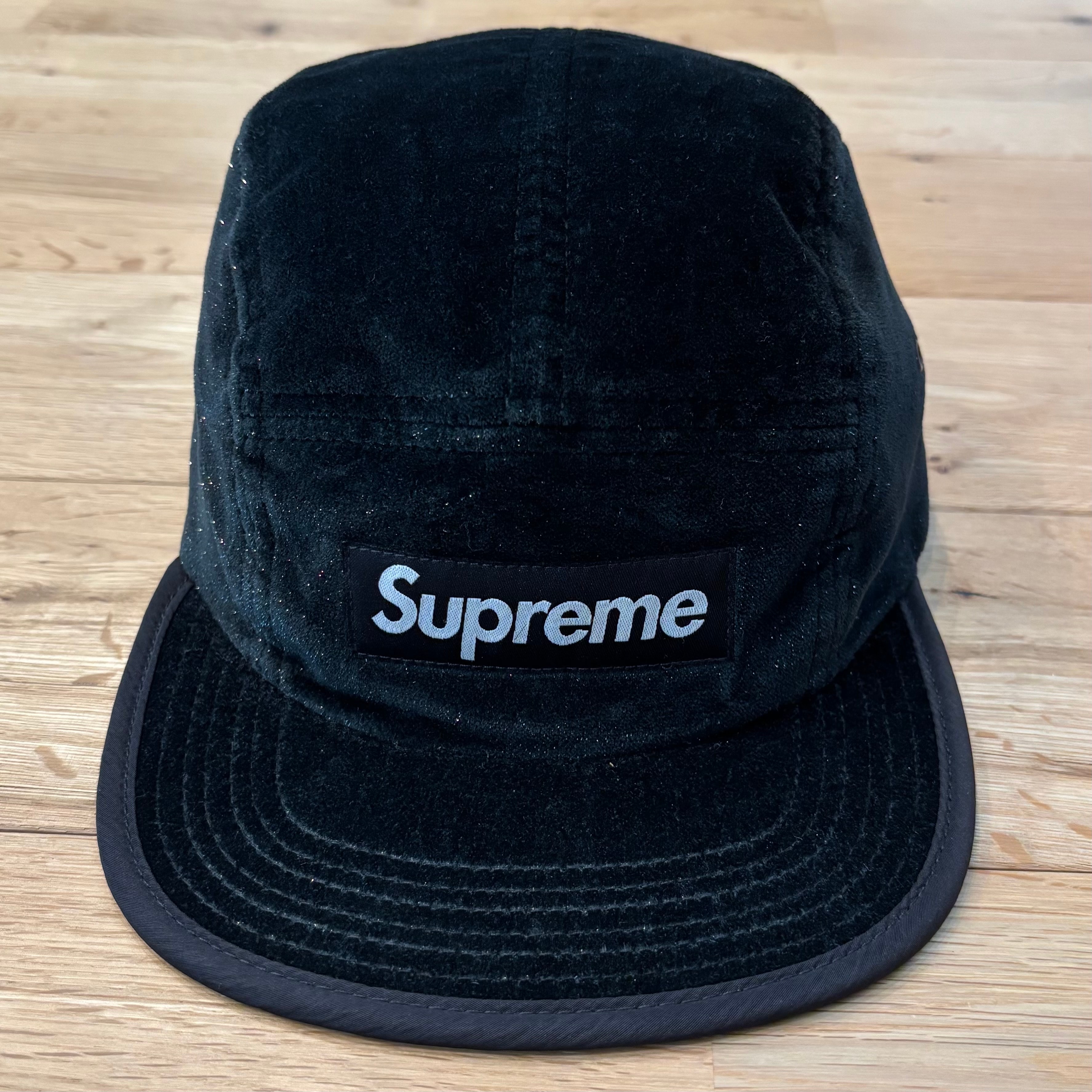 Supreme Camp Cap ブラック 黒 キャップ シュプリーム ボックスロゴ