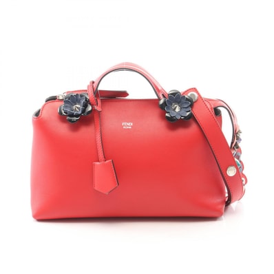 フェンディ FENDI BY THE WAY MEDIUM バイザウェイ ミディアム 2WAY ハンドバッグ バッグ レザー レディース レッド系 8BL124 【中古】