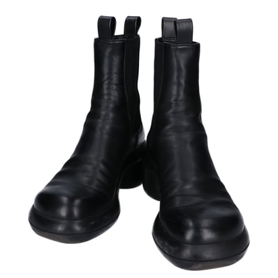 ジルサンダー J15WU0022P4833 001 ブロックヒールアンクルブーツ 38