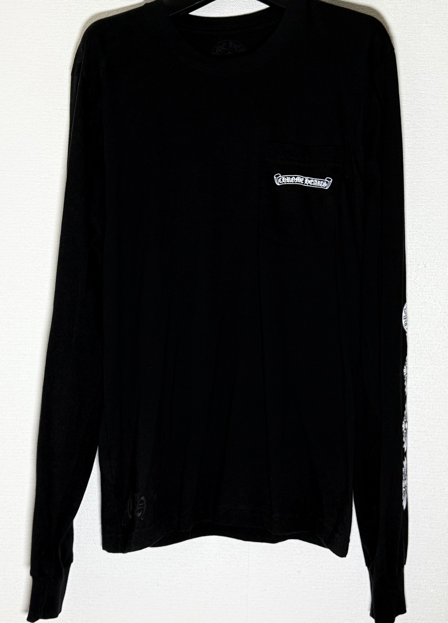 Chrome Hearts Floral Cross L/S T-Shirt "Black"