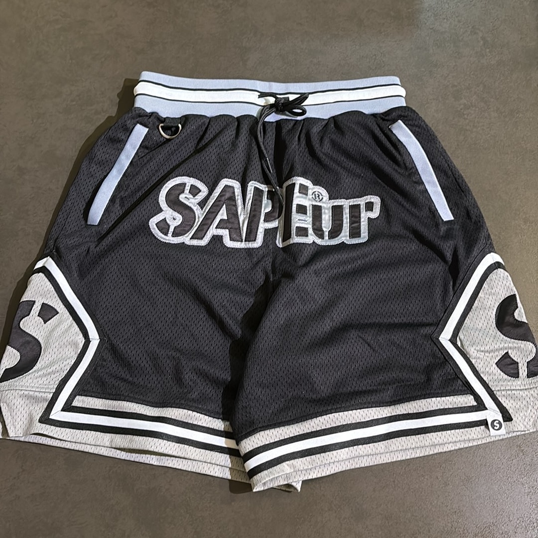SAPEur Basket Shorts "Black"