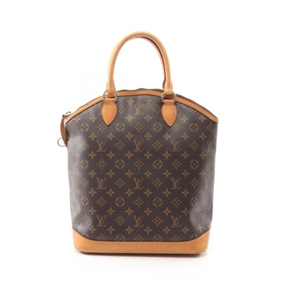 ルイ・ヴィトン LOUIS VUITTON ロックイット ヴェルティカル ハンドバッグ バッグ PVCコーティングキャンバス レザー モノグラム レディース ブラウン系 M40103 【中古】
