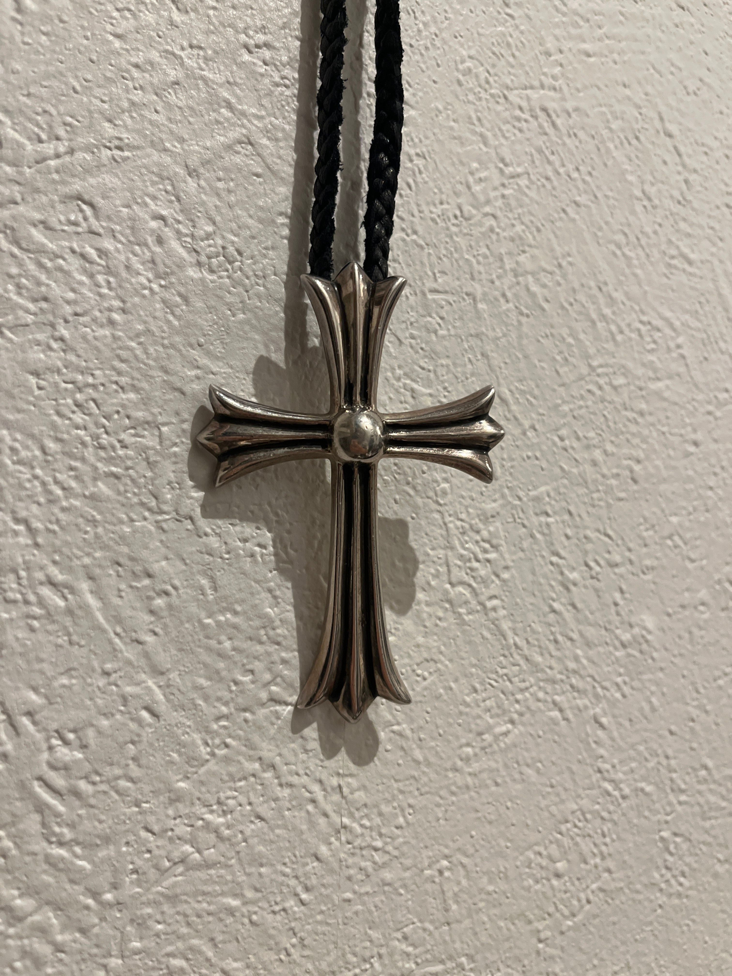 Chrome Hearts Large CH Cross Pendant "Silver"