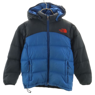 THE NORTH FACE ノースフェイス アコンカグア ダウンジャケット 130 ネイビー NDJ91207 アウトドア