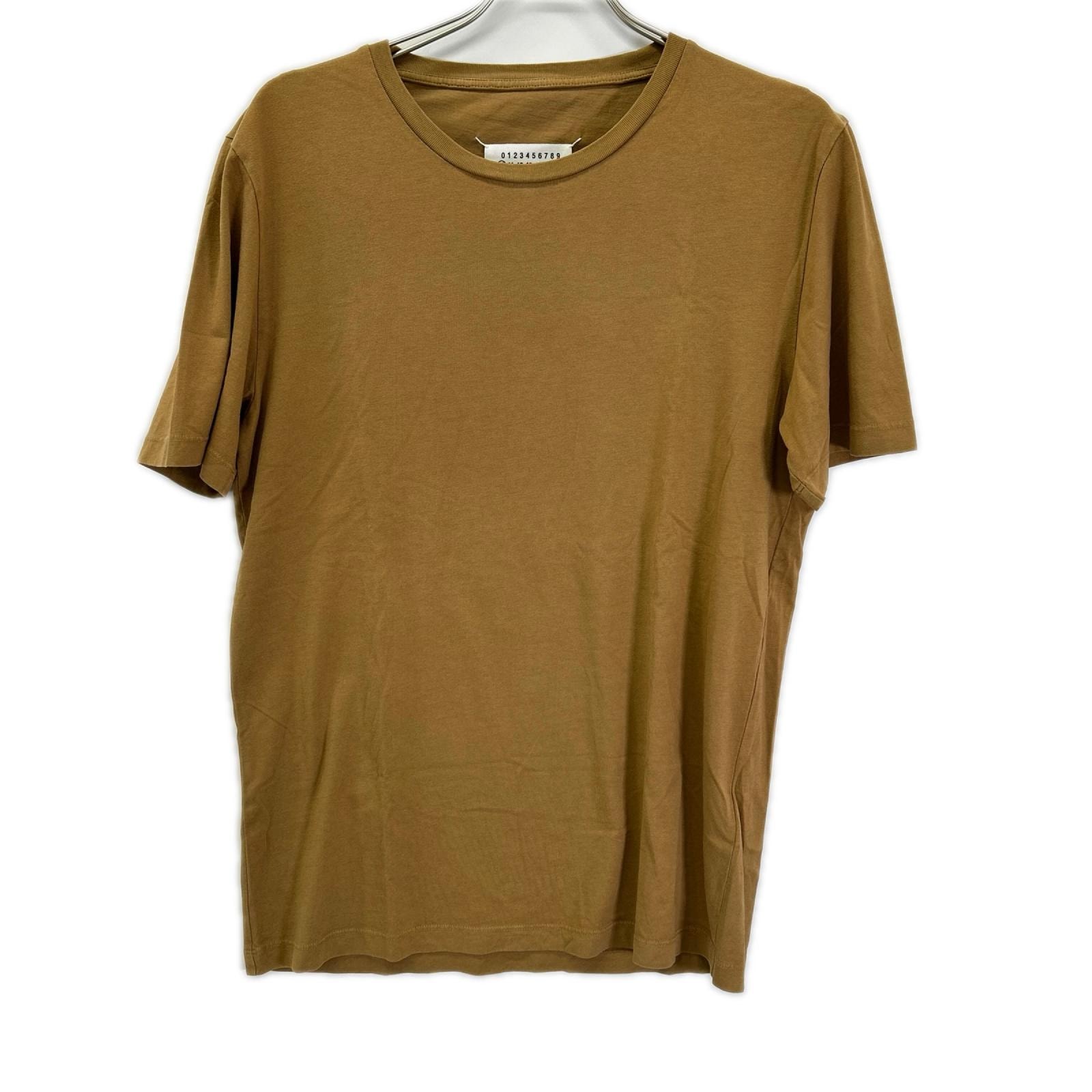 メゾンマルジェラ ブラウン S50GC0526 コットン Tシャツ 46